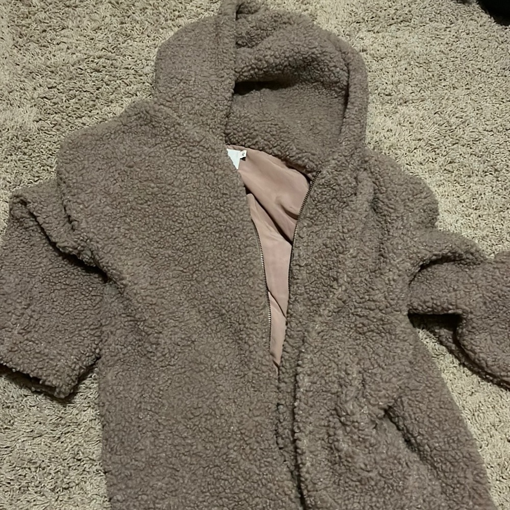Teddy Jacket! worn small amount of times! Size Medium